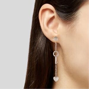 MONTBLANC Star Signet, Heart & Key Drop Earrings